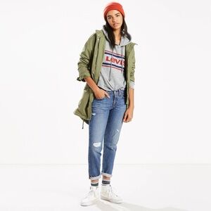 Levi’s 501 Taper W30 (US 10/11) Women’s Jeans Distressed Relaxed 36197-0028